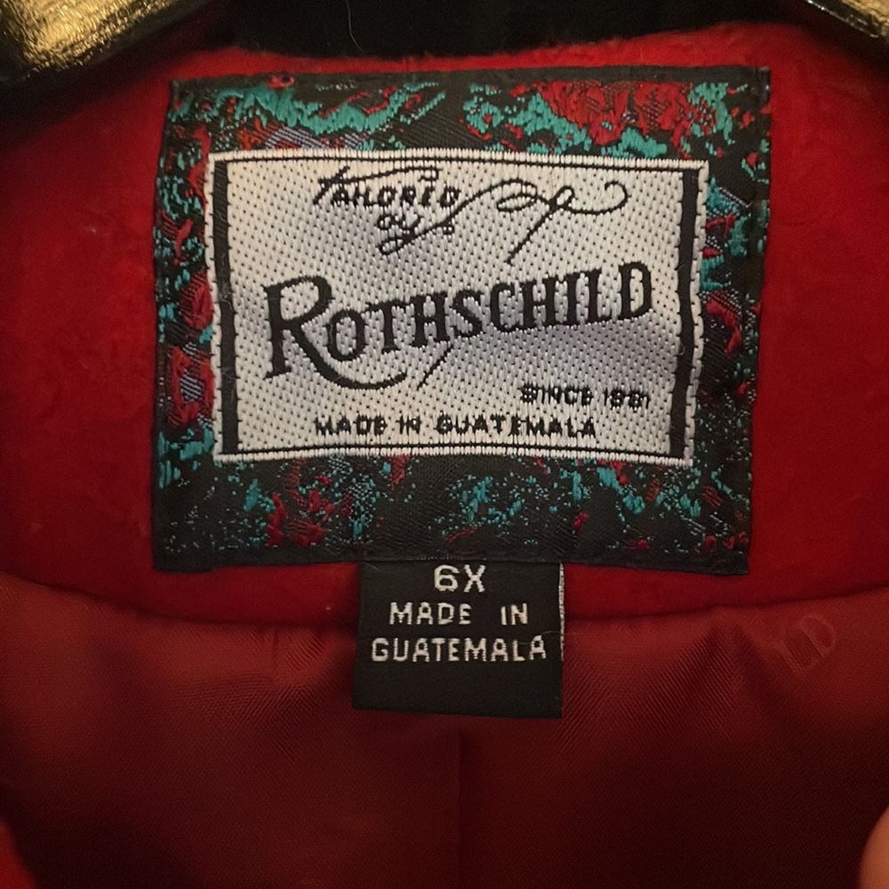 Rothschild coat 6x - Picture 3 of 7